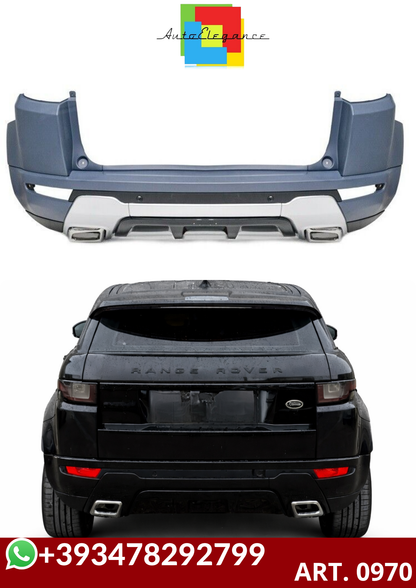 💕ART. 0970 PARAURTI POSTERIORE RANGE ROVER  EVOQUE L538 10-19 LOOK DYNAMIC💕