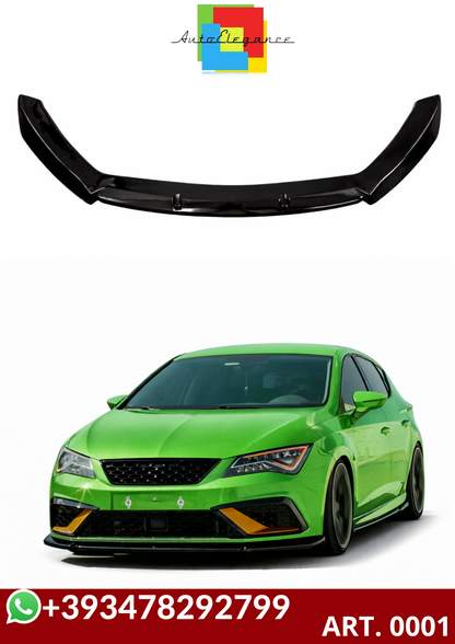 💕ART. 0001 SPLITTER SEAT LEON 5F 2017-2020 FR CUPRA NERO LUCIDO💕 (Copia)