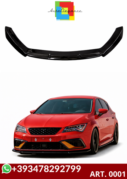 💕ART. 0001 SPLITTER SEAT LEON 5F 2017-2020 FR CUPRA NERO LUCIDO💕 (Copia)