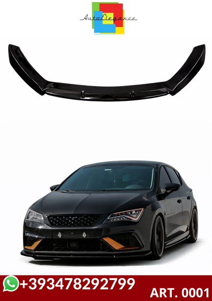 💕ART. 0001 SPLITTER SEAT LEON 5F 2017-2020 FR CUPRA NERO LUCIDO💕 (Copia)