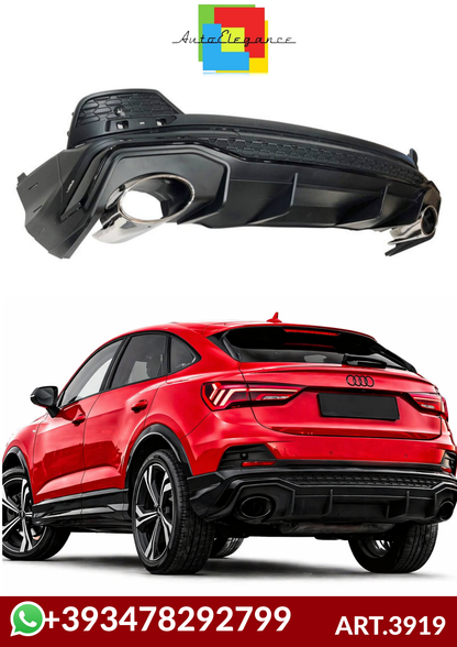 ART.3919 Diffusore Audi Q3 F3 Sportback (2019-2023) S-Line LOOK  RSQ3