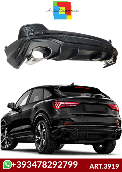 ART.3919 Diffusore Audi Q3 F3 Sportback (2019-2023) S-Line LOOK  RSQ3