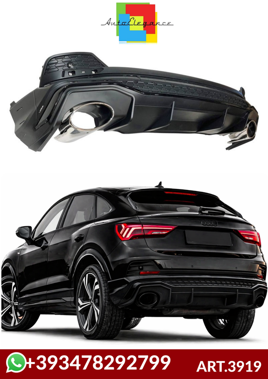 ART.3919 Diffusore Audi Q3 F3 Sportback (2019-2023) S-Line LOOK  RSQ3
