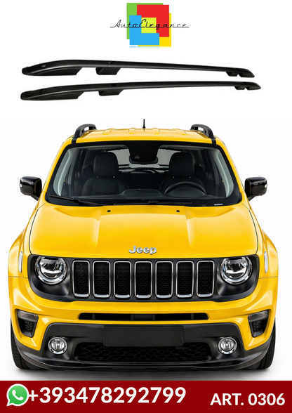💕ART. 0306 + ART.2066 MANCORRENTI JEEP RENEGADE 2014-2023 NERI💕