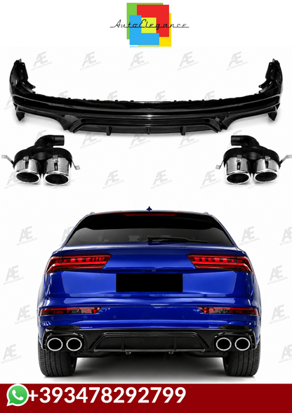 💕DIFFUSORI MERCEDES GLC C254 AMG 2022+-GLC43  NERO LUCIDO 💕