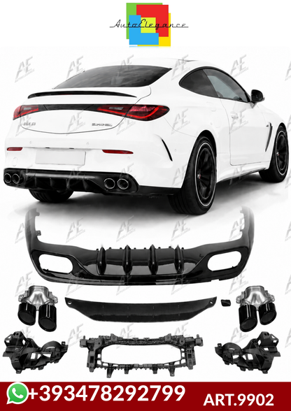 💕ART.9902 DIFFUSORI+TERMINALI  Mercedes CLE-Class with AMG Line💕