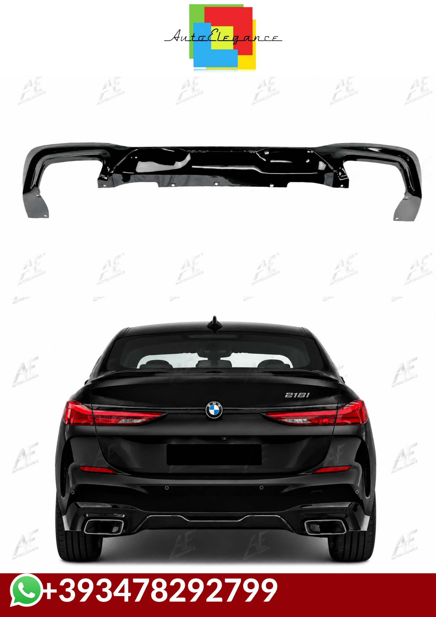 💕DIFFUSORI  BMW SERIE 2 F44 M-SPORT💕