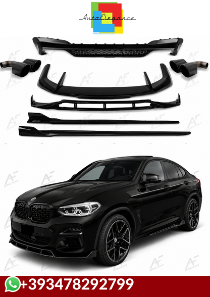 💕 BODYKIT BMW X3 G01 18-21 NERO LUCIDO 💕
