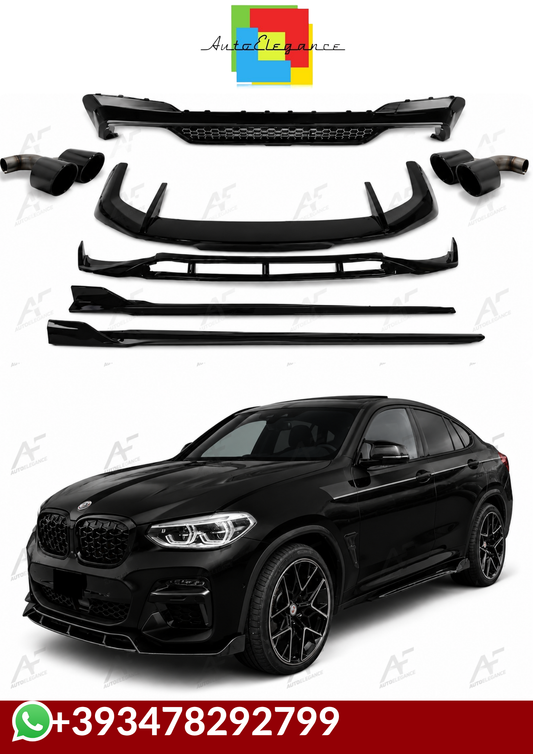 💕 BODYKIT BMW X3 G01 18-21 NERO LUCIDO 💕