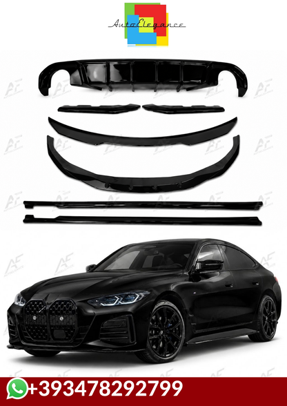 💕 BODYKIT BMW SERIE 4 G26 NERO  LUCIDO 💕