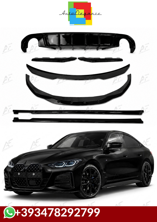 💕 BODYKIT BMW SERIE 4 G26 NERO  LUCIDO 💕
