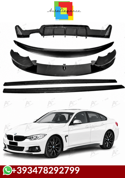 💕 BODYKIT  BMW SERIE 4 F32 F33 M SPORT M  NERO LUCIDO 2013+💕