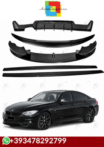 💕 BODYKIT  BMW SERIE 4 F32 F33 M SPORT M  NERO LUCIDO 2013+💕