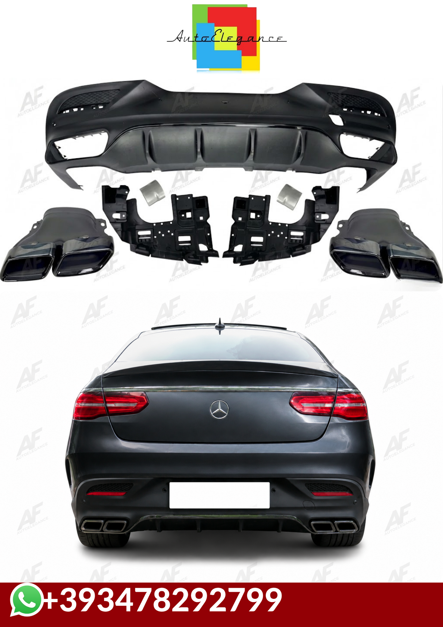 💕DIFFUSORI MERCEDES GLE C292 AMG 15-18💕