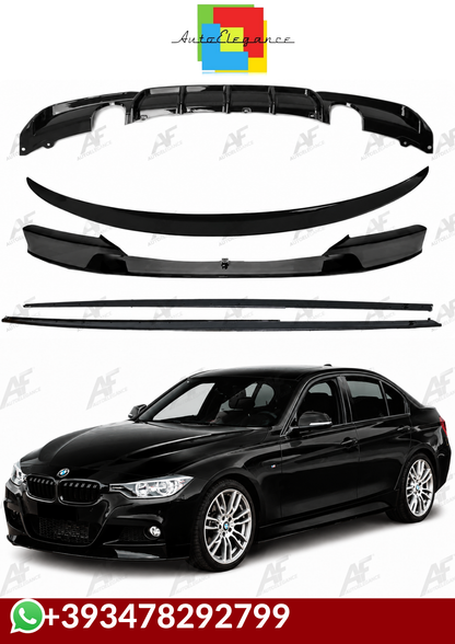 💕 BODYKIT  BMW SERIE 3 F30 M-SPORT NERO  LUCIDO 2012-2019💕