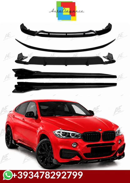 💕 BODYKIT   BMW X6 F16 M SPORT NERO LUCIDO 15-19 💕