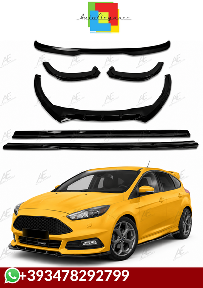 💕BODYKIT FORD FOCUS ST MK3 NERO LUCIDO💕