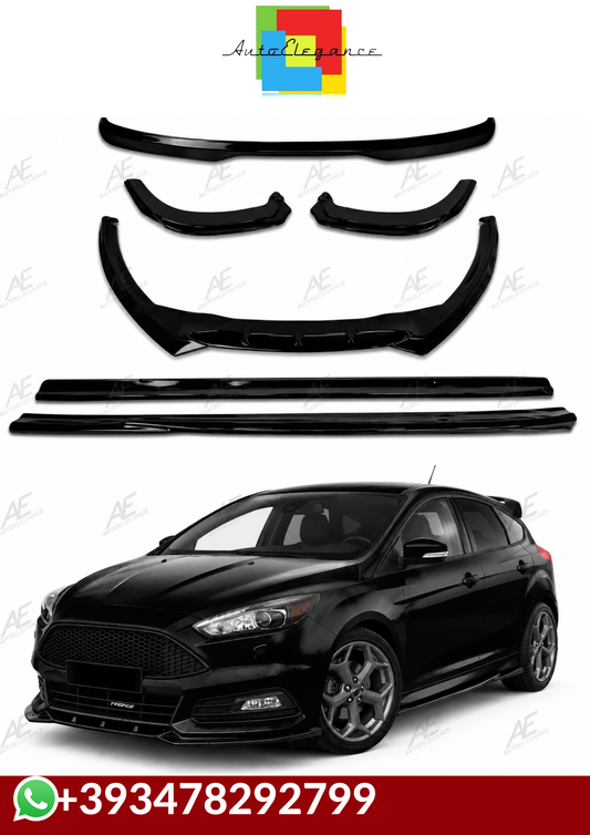 💕BODYKIT FORD FOCUS ST MK3 NERO LUCIDO💕