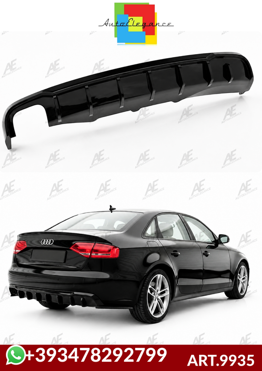 💕ART.9935 Diffusore Audi A4 B8 FL 2007-2014 STANDARD NERO LUCIDO💕