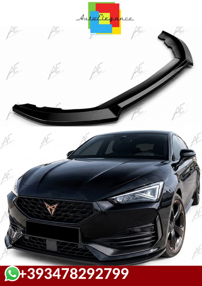 💕SPLITTER  Cupra Leon Mk1 2020+  NERO LUCIDO💕