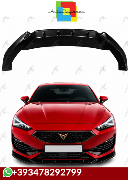 💕SPLITTER  Cupra Leon Mk1 2020+ NERO LUCIDO  💕