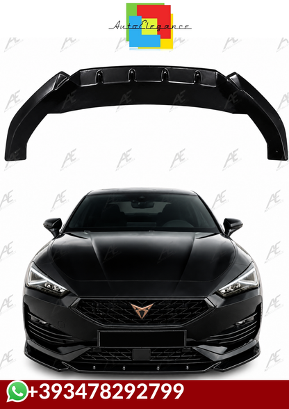 💕SPLITTER  Cupra Leon Mk1 2020+ NERO LUCIDO  💕