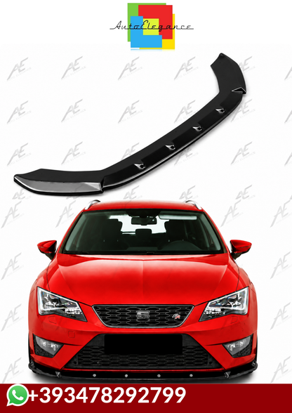 💕SPLITTER   Seat Leon Mk3 2012+  NERO  LUCIDO 💕