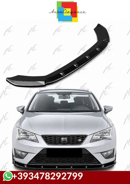 💕SPLITTER   Seat Leon Mk3 2012+  NERO  LUCIDO 💕