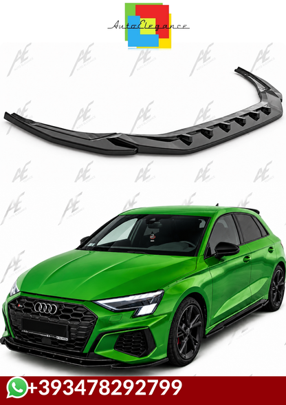 💕SPLITTER   Audi A3 S 8Y 2020+ NERO  LUCIDO 💕