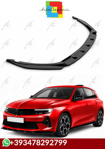💕SPLITTER   Opel Astra L 2020+ NERO  LUCIDO 💕