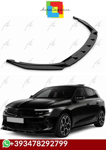 💕SPLITTER   Opel Astra L 2020+ NERO  LUCIDO 💕