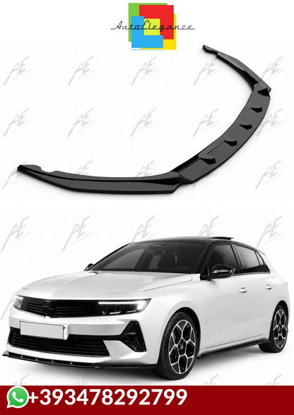 💕SPLITTER   Opel Astra L 2020+ NERO  LUCIDO 💕