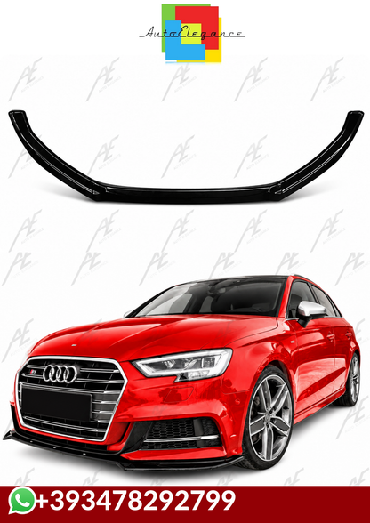 💕SPLITTER   Audi A3 S3 8V SB FL 2017+ NERO  LUCIDO 💕
