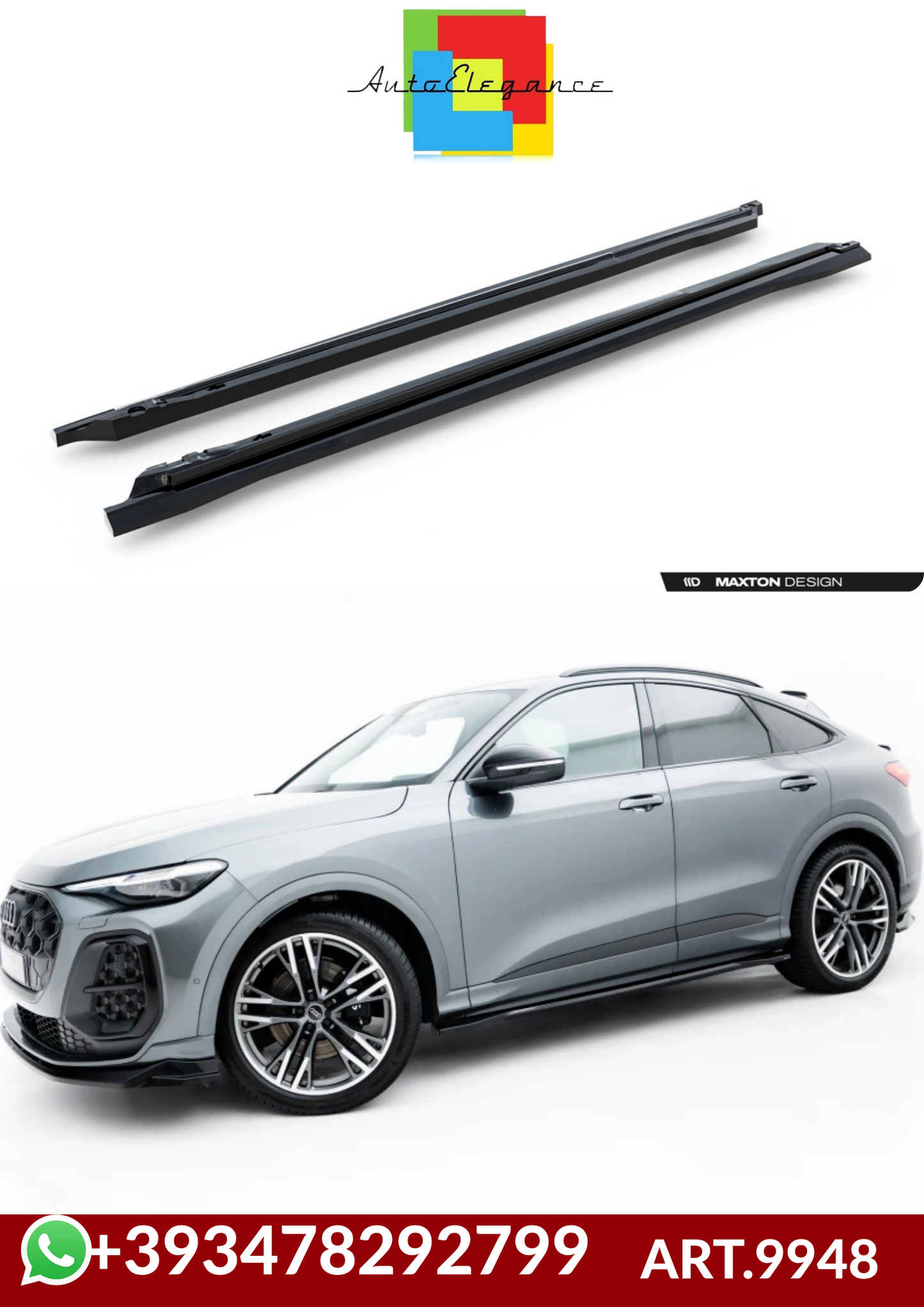💕ART.9948 SOTTO MINIGONNE Audi SQ5 / Q5 S-Line Sportback / SUV Mk3💕