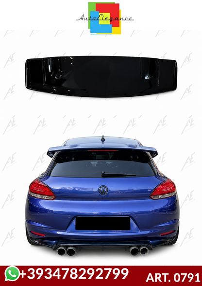 💕ART. 0791 SPOILER SCIROCCO 2008-2013 LOOK R-CUP NERO LUCIDO💕