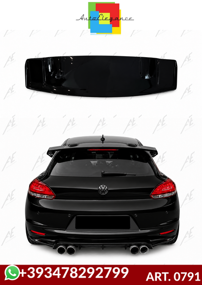 💕ART. 0791 SPOILER SCIROCCO 2008-2013 LOOK R-CUP NERO LUCIDO💕