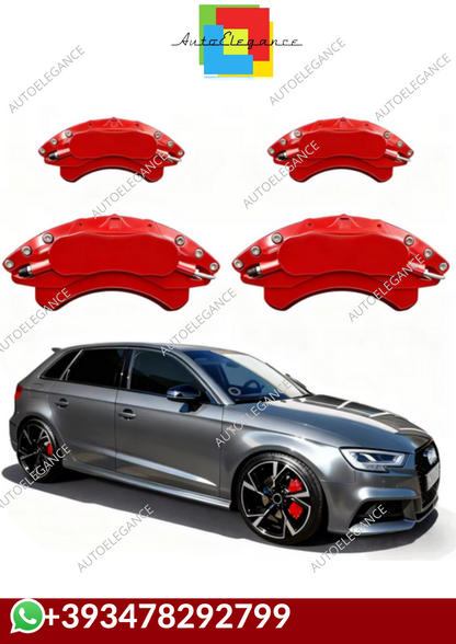 💕COVER COPRI PINZE FRENI  Audi A3 A5 A6 Q3 Q7 💕