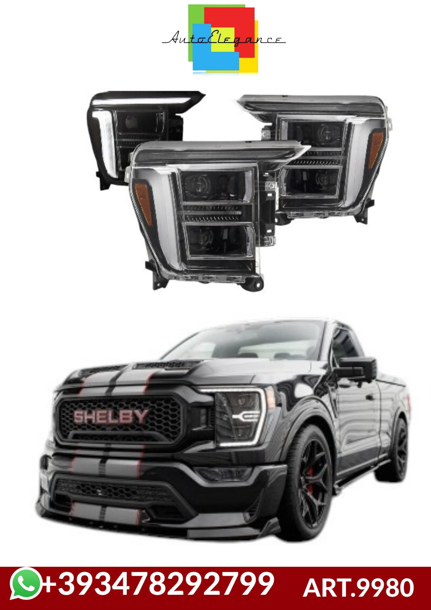 💕ART.9980 FARI  ANTERIOR FORD F150 MK14 20-23💕