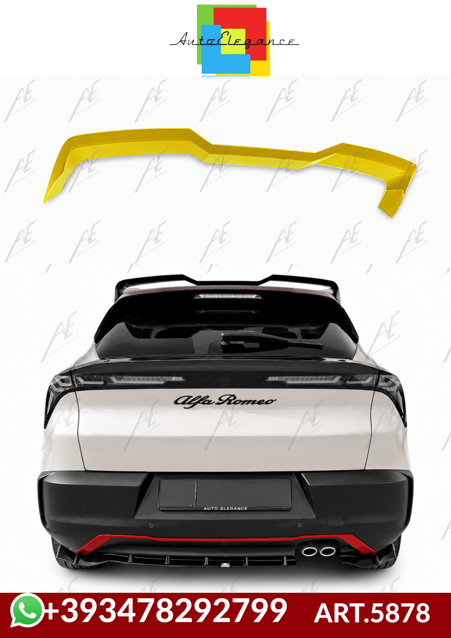 💕ART.5878  SPOILER ALFA ROMEO JUNIOR GREZZO 💕