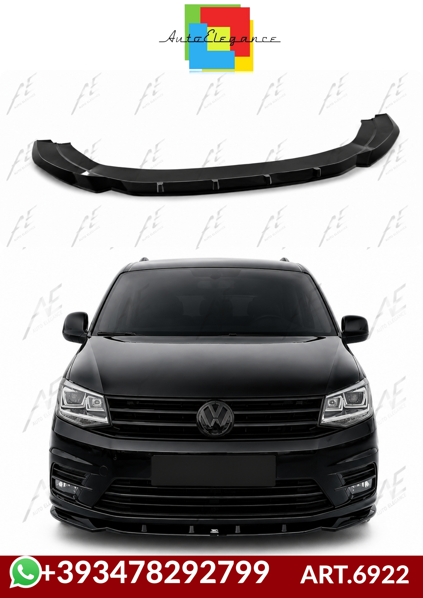 💕ART.6922  SPLITTER  Volkswagen Caddy Mk4💕