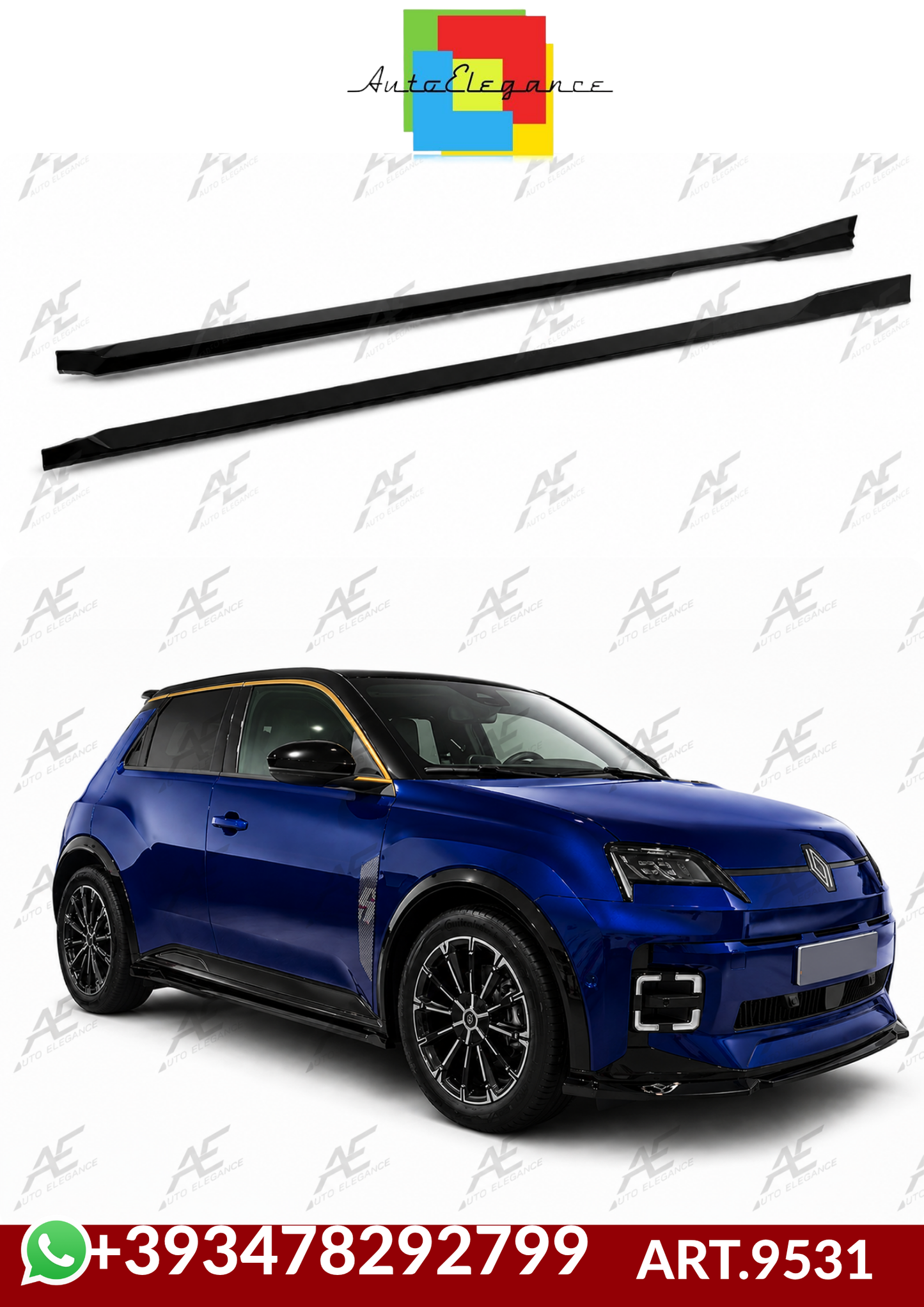💕ART.9531 SOTTO  MINIGONNE Renault 5 E-Tech💕