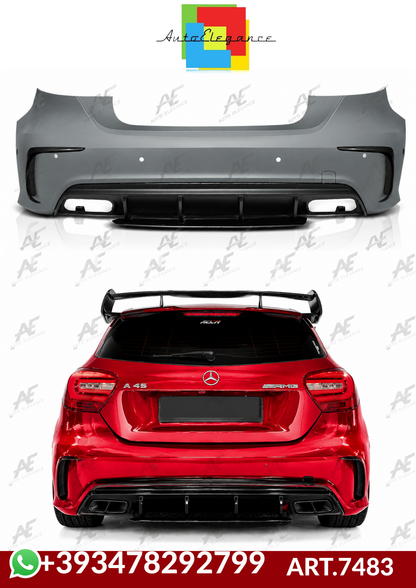 💕ART.7483 PARAURTI POSTERIORE MERCEDES Classe A W176 12-18 💕