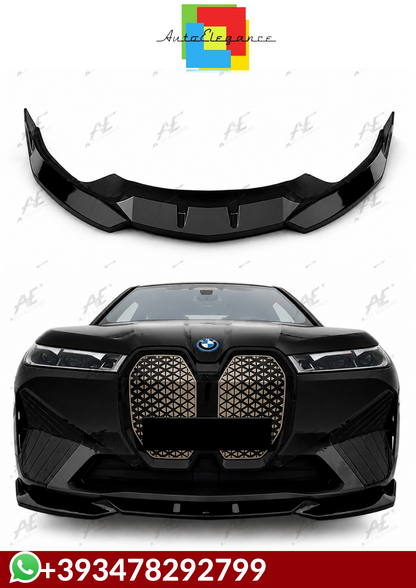 💕 SPLITTER  BMW iX  i20 2021+ NERO  LUCIDO💕