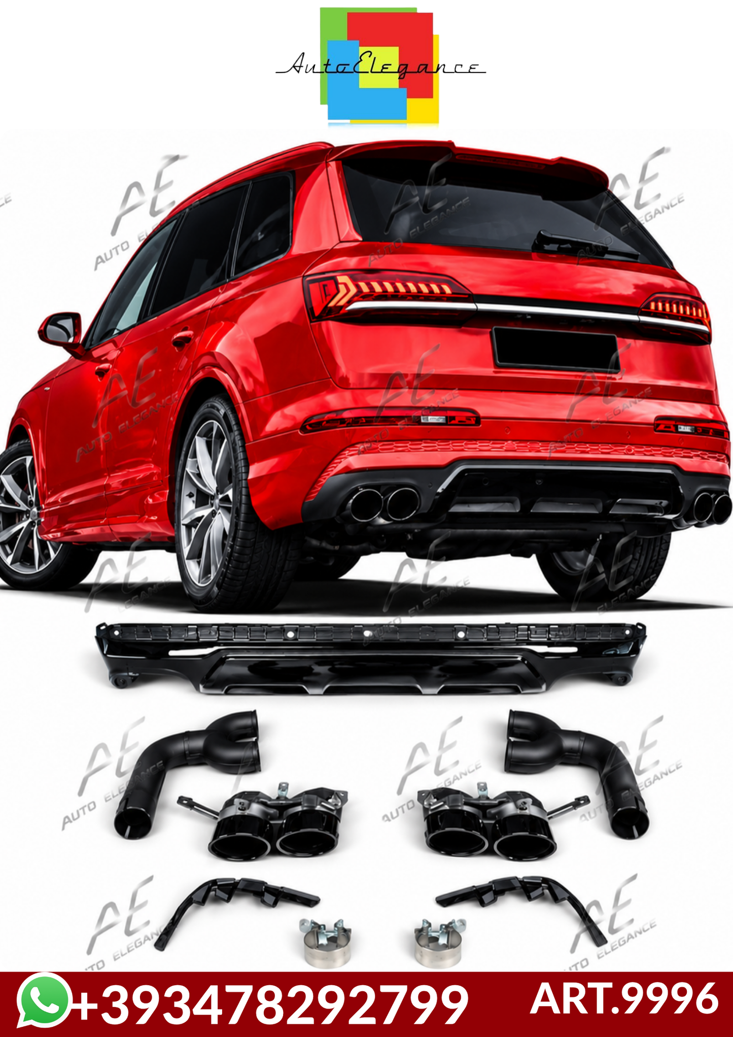 💕ART.9996 DIFFUSORI+TERMINALI  Audi Q7 4M (2020–2023)💕
