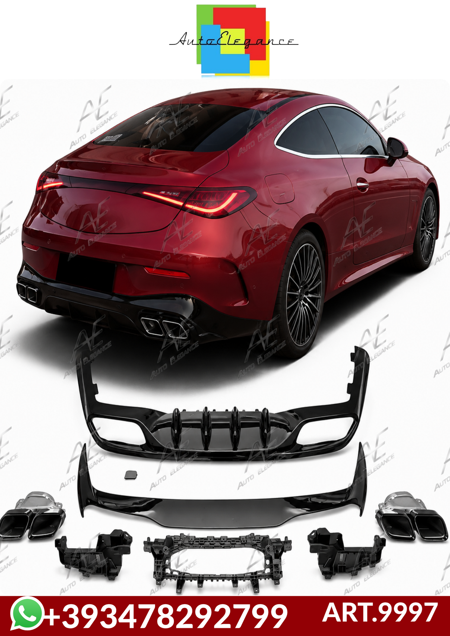 💕ART.9997  DIFFUSORI Mercedes CLE-Class  AMG Line💕