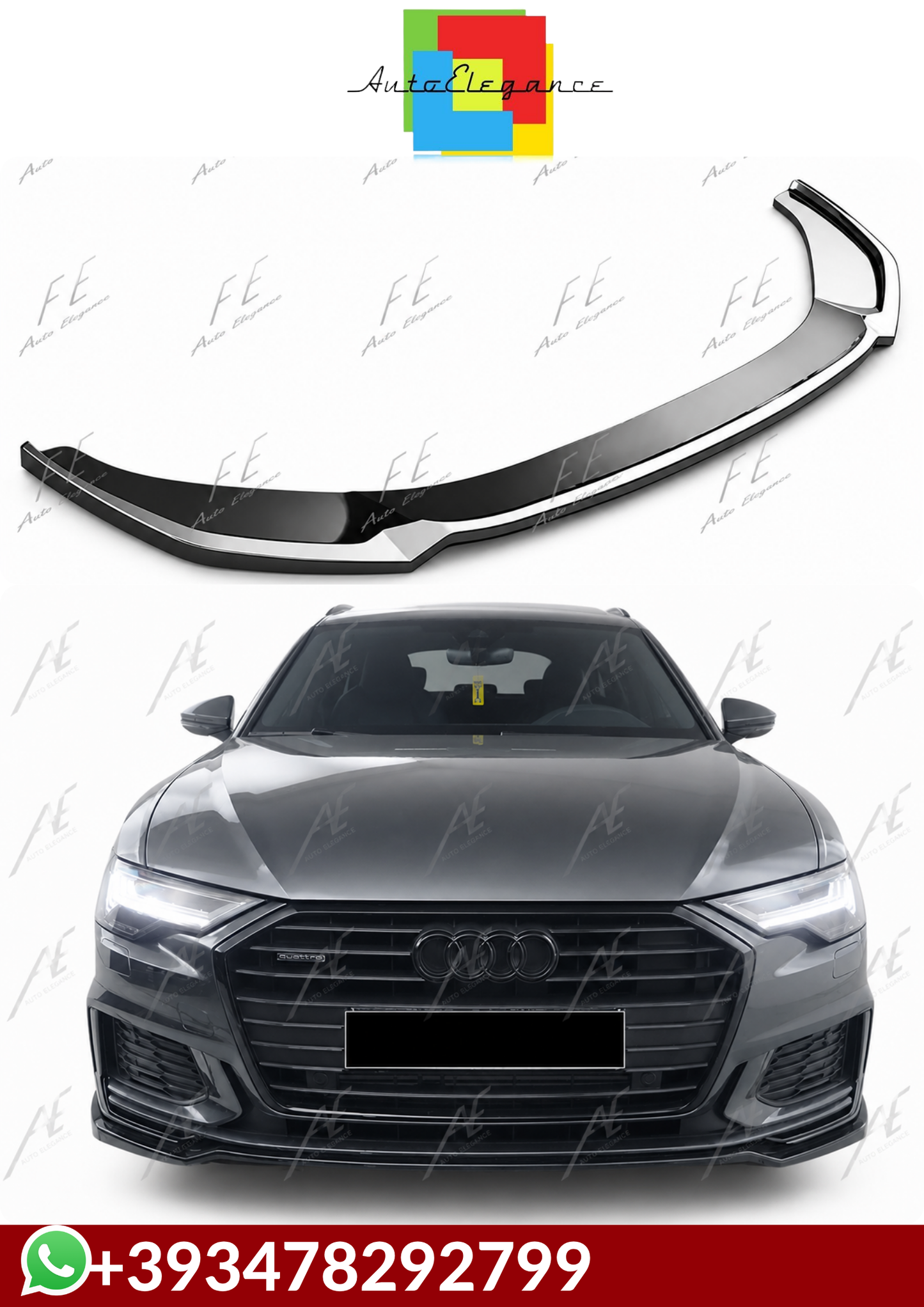 💕SPLITTER    Audi A6 S C8 2018+ 💕