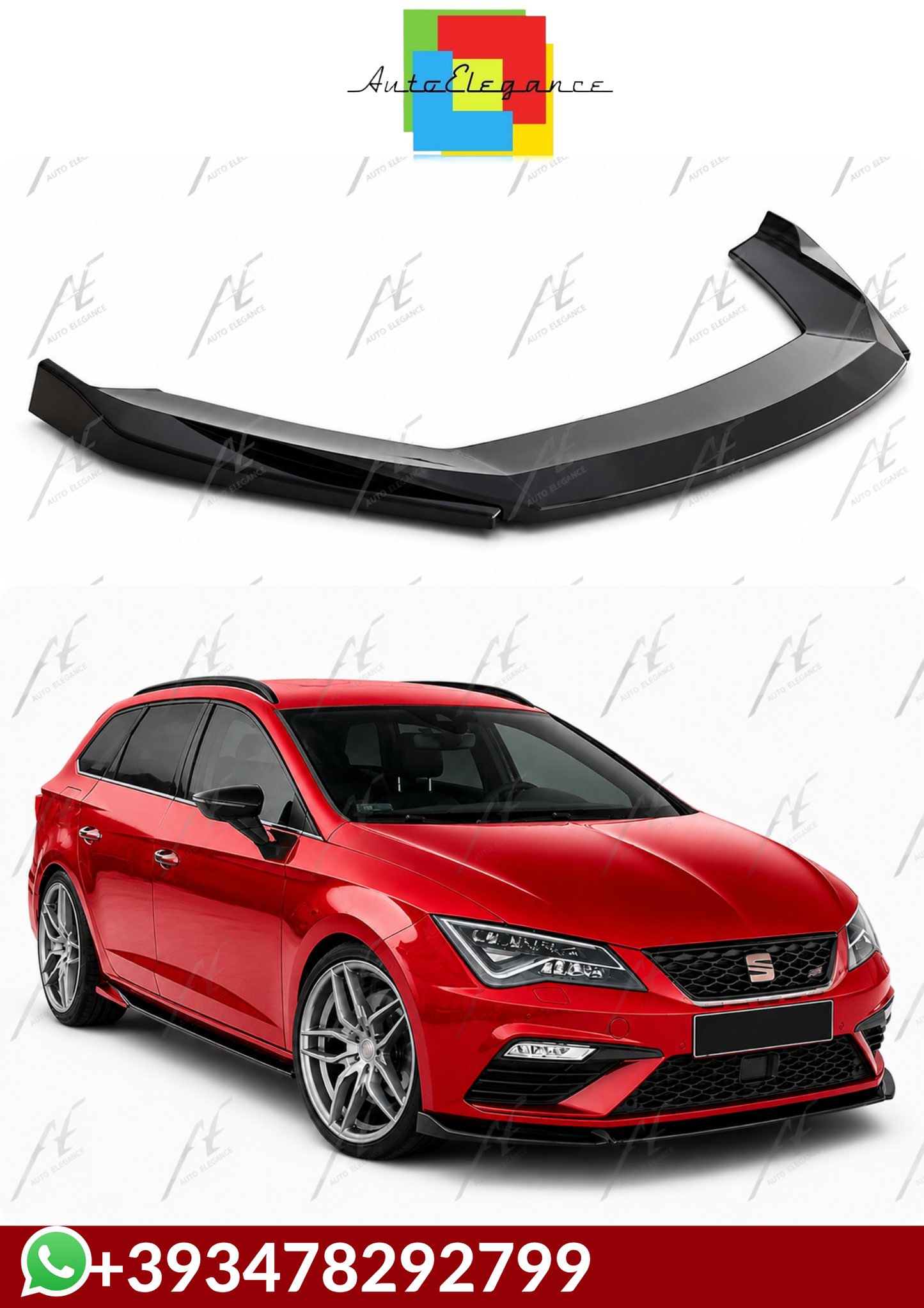 💕SPLITTER  Seat Leon Mk3 FL 2017+ 💕