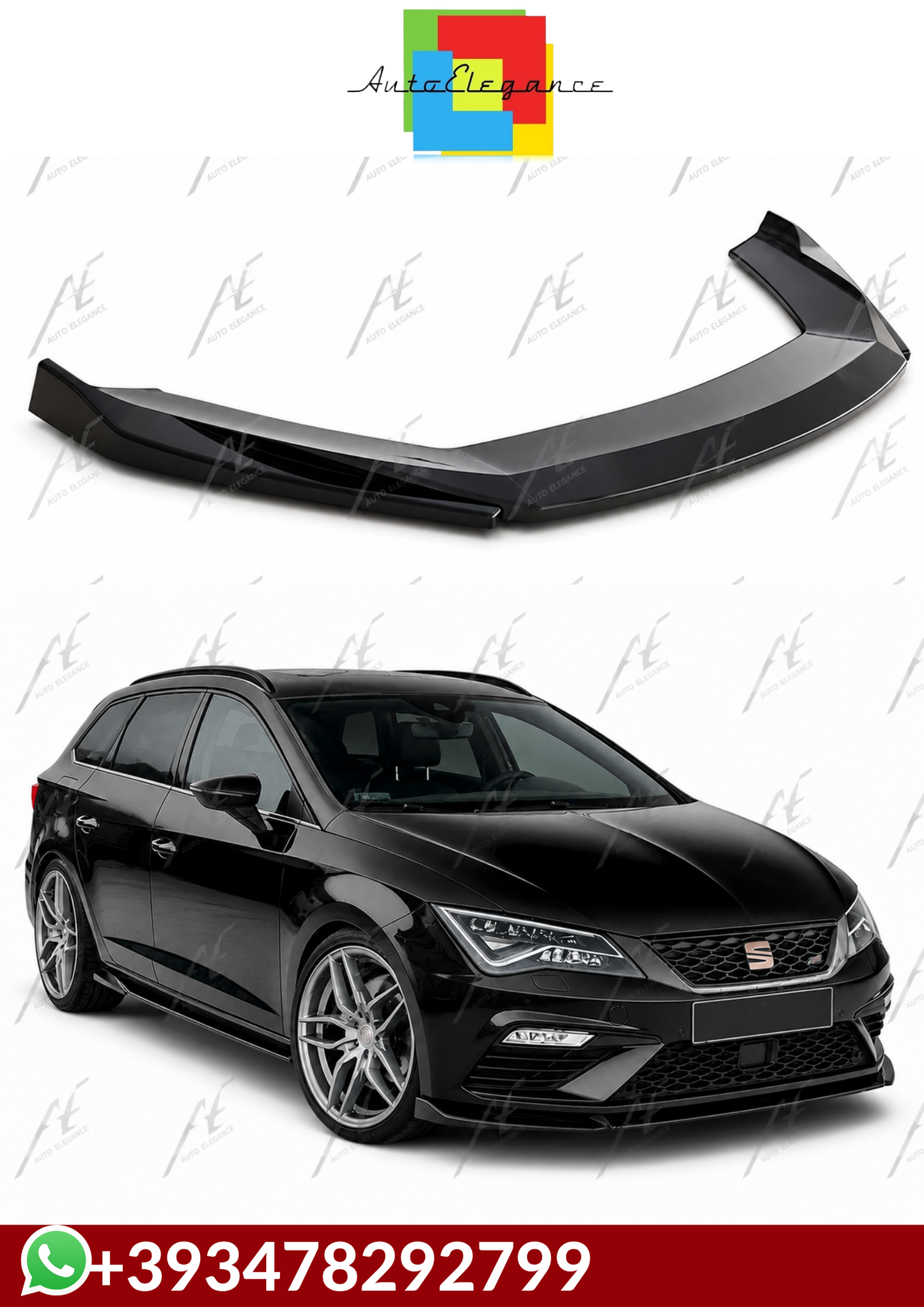 💕SPLITTER  Seat Leon Mk3 FL 2017+ 💕