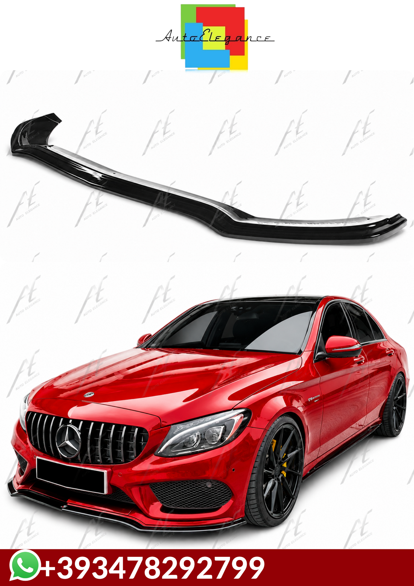 💕SPLITTER  M. BENZ  CLASSE C  W205 2015+ 💕