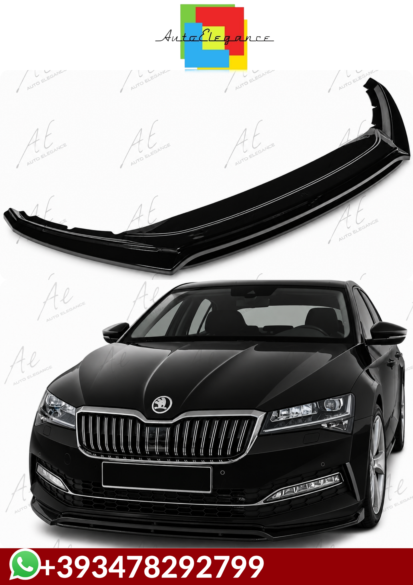 💕SPLITTER   Skoda Superb Mk3 FL 2019+ 💕